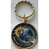 One Day At A Time Universe Keychain Sun Moon Earth