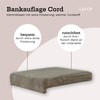 Lycce Bench Cushion Clamp Cushion 1 Strip Corduroy Fabric Extra