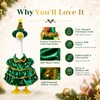 23" Christmas Tree Porch Goose Outfits, Xmas Tree Goose Costume