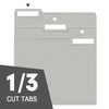 File Folder, RAZCC 150 Pack 1/3 Cut Tab File Folders