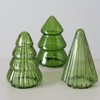 Boltze Home TOVLA Christmas Tree Transparent Glass 9.5 cm Pattern