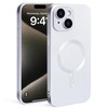 SAMWSK for iPhone15 Case,Military Grade Drop Protection, Compatible with MagSafe,Anti-Fingerprint,