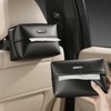 WEIHAO 2PCS Car Tissue Holder for 100-120 Tissues, Small Rectangular