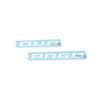 Reflective Concepts Durango Lift Gate Emblem Overlay Decal Sticker -