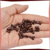 200 Pcs 3.4 mm Micro Links Beads Copper Tubes Hair