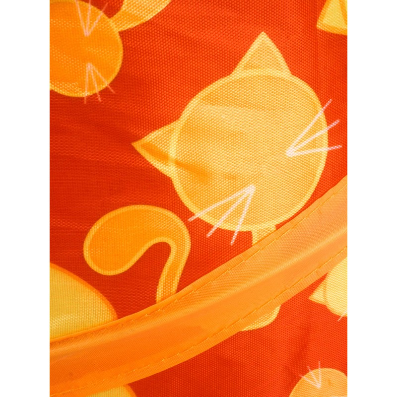 Catkins by Petface Cat Crinkle Tunnel Cat Toy, Orange
