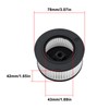 ECSiNG 2x Chainsaw Air Filter 1141 140 4400 Compatible with