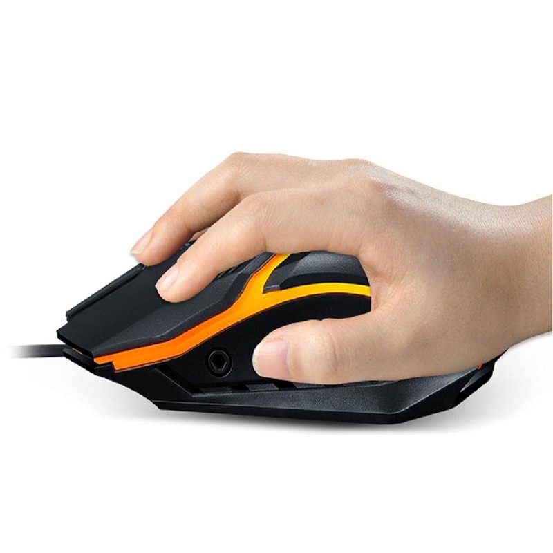 Tech1 Wired Gaming Mouse - USB Optical Computer [RGB] Mouse,1200