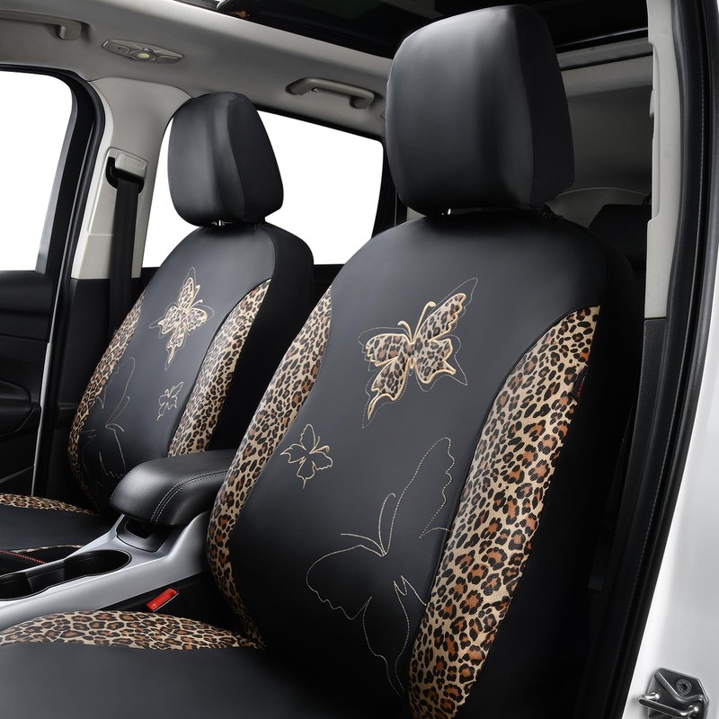 Flying Banner Butterfly car seat Covers ful Set Fashion Universal