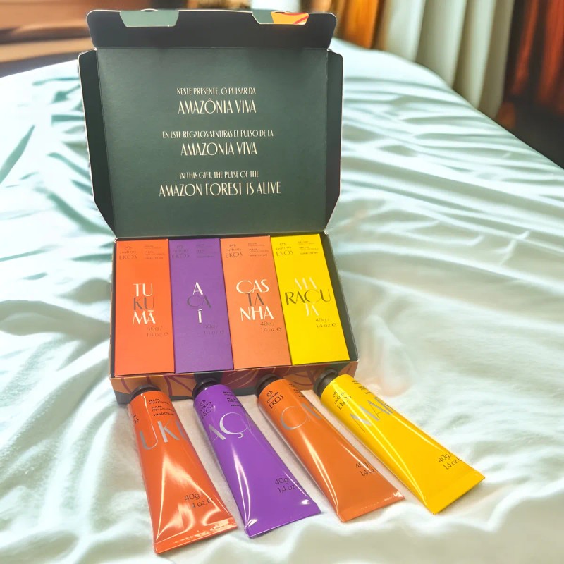 Pulpa Para Manos Mini Pack 4pz 40g C/u Natura Ekos