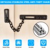 KRYVLEXA Heavy Duty Door Chain Lock - 304 Stainless Steel,