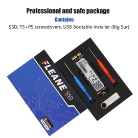 FLEANE FM13A 256GB NVME SSD with DIY Tools for MacBook Air(Mid2013-Mid2017), MacBook Pro Retina(Late 2013-Mid 2015), iMac(Mid2013-Mid2017) (256GB)