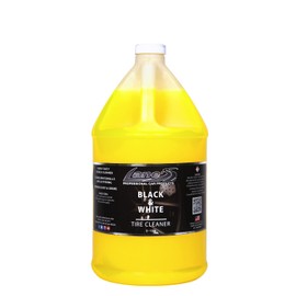 LANE'S Black and White Tire Cleaner- Tire Cleaner, Cleaning Tire Spray, Strong Tire Cleaner - Formulated Cleaning Strength, Restores Rubber to Black, Fast Acting Tire Cleaner- 1 Gallon