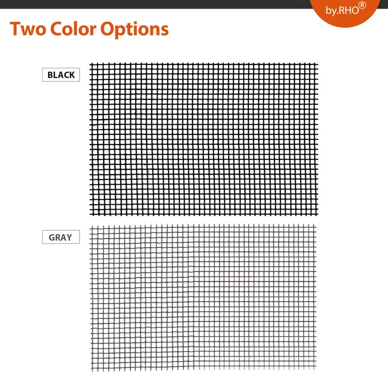 by.RHO Screen Repair Tape, Extra Wide (4in x 15FT), Gray,
