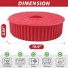 KOLUTI Nonstick Silicone Tortilla Warmer Container, 10 Inch Taco Storage