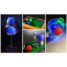 GolfLites - Light Up Color Changing Golf Balls (Quantity=6)