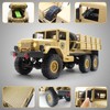 Spobot RC Military Truck - 6x6 Road Remote Control Car