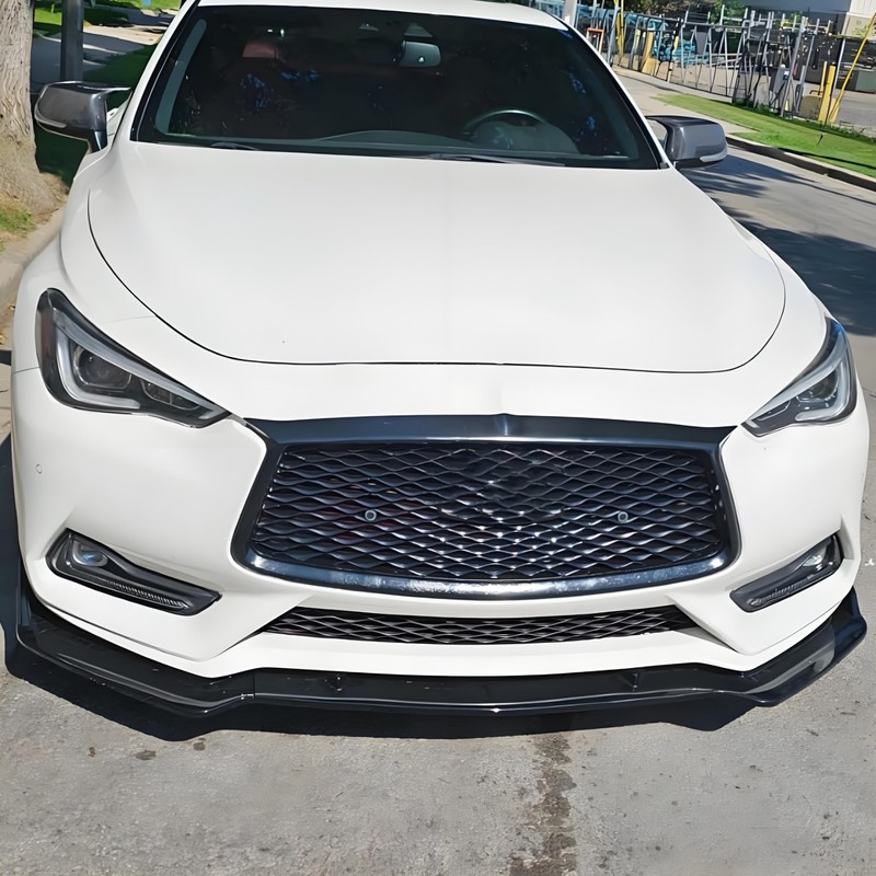 MUTUSAISI Front Bumper Lip Spoiler Splitter Fit for Infiniti Q60