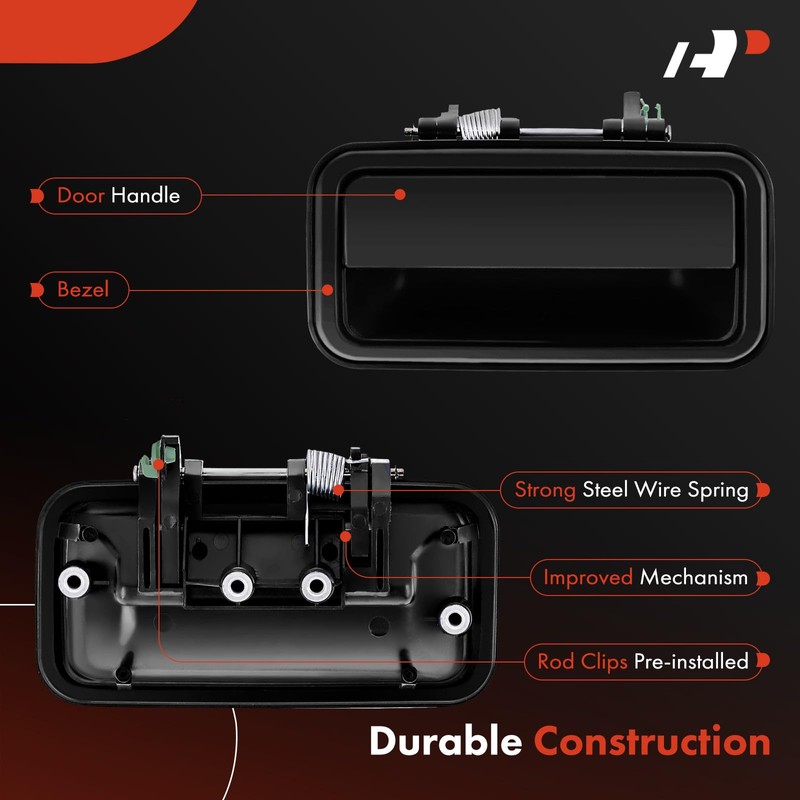 A-Premium Tailgate Handle Liftgate Latch Handle Compatible with Isuzu Rodeo