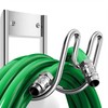 Josmimic Stainless Steel Garden Hose Holder - Extra Large Heavy
