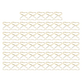 50Pcs Place Card Holder Heart Shape Cute Colorfast Table Card Clip Holder for Wedding Party Birthday