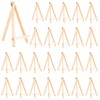 32 Pcs 9" Wood Small Easels - Wooden Mini Paint