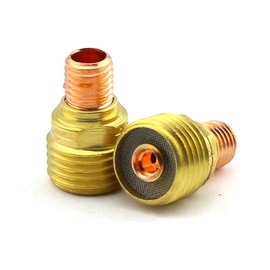 WeldingCity 5-pk Gas Lens Collet Body 45V45 (1/8") for TIG Welding Torch 9, 20 and 25 Series in Weldcraft Lincoln Miller ESAB Weldcraft CK (5 Each/Pack)