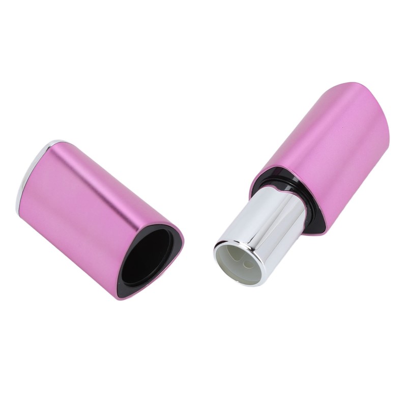 3pcs Empty Lipstick Tubes Trilateral Shaped DIY Lip Balm Container