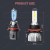 SHENKENUO 9007 HB5 LED Headlight Bulbs Conversion Kit High Low