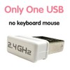 Receptor USB para combinaciones de teclado y mouse TzBBL-MOFII 2.4G