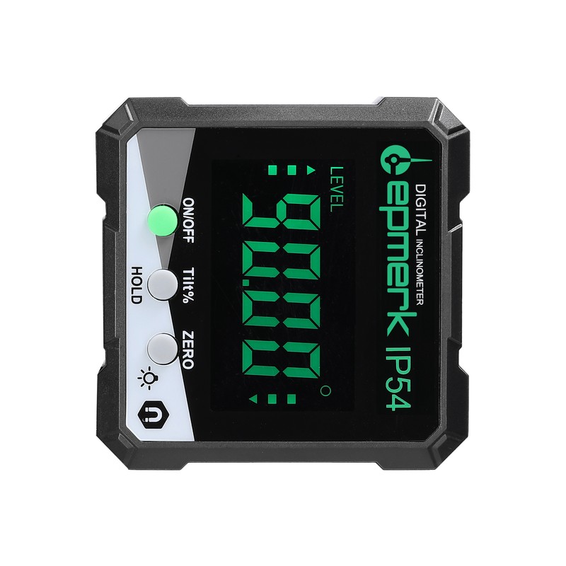 IP54 4*90° Portable Digital Inclinometer LCD Backlight Digital Protractor Slope