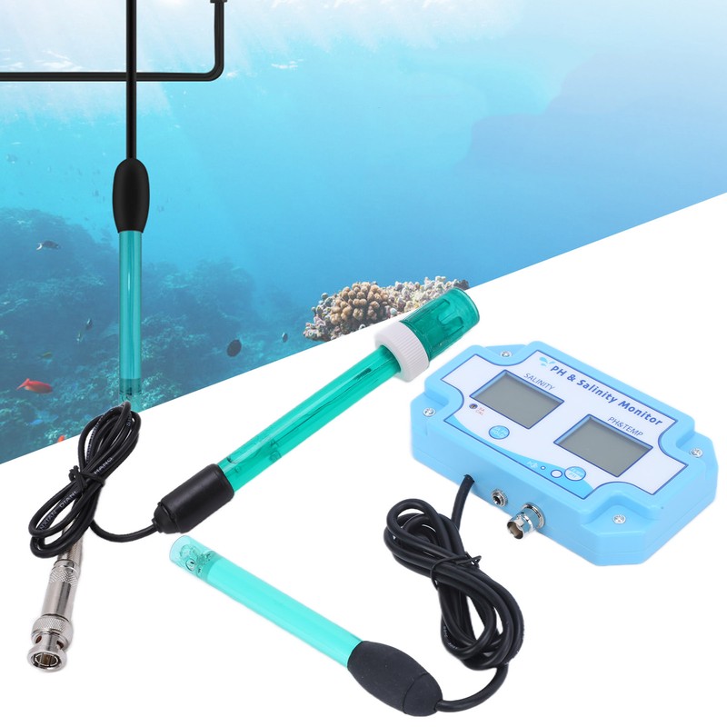 PH‑2987 3 in 1 Online PH Salinity TEMP Meter Water
