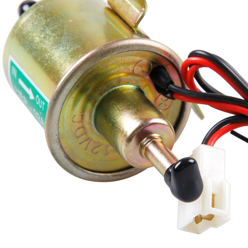 Universal Metal Solid Gasoline Petrol 12V Inline Vehicle Electric Fuel