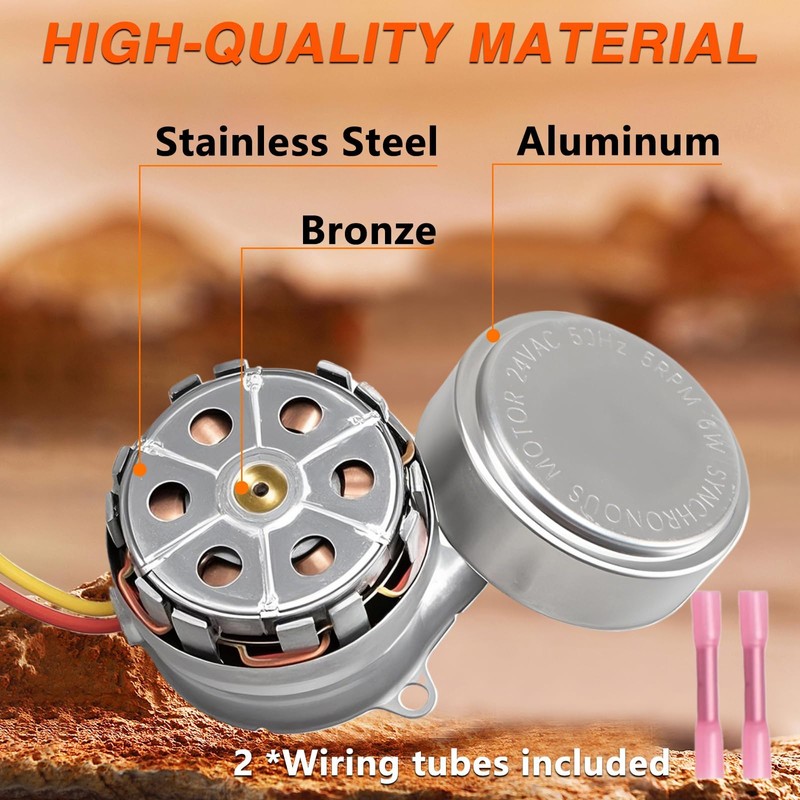 Zone Valve Control Synchron Motor 24V 50HZ 5RPM Compatible with