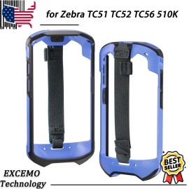 EXCEMO Protective Cover Case for Zebra TC51 TC52 TC56 TC57 TC510K SG-TC5X-EXO1-0