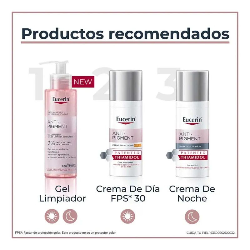 Sérum Eucerin Anti-pigment Día Y Noche Ultra-ligero 30ml
