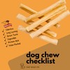 Cowdog Chews Collagen Sticks 12" (5 Pack) - Odor-Free, All