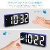 Digital LED Clock, Alarm Clock, Table Clock, Temperature Display, Calendar