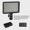 LED Video Light On Camera Mini Rechargeable 176LED Photography Fill
