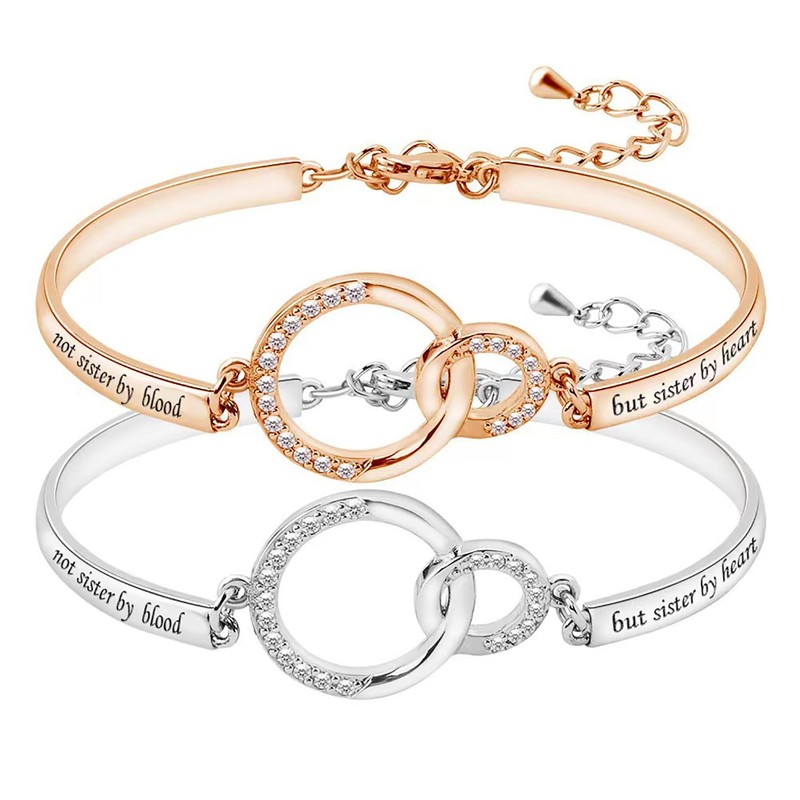 LSxAB Not Sister By Blood But Sister By Heart Cuff