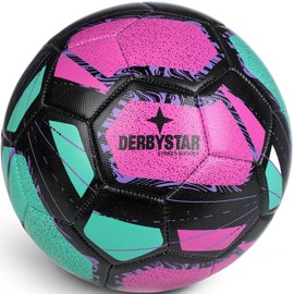 Derbystar Street Soccer v22 Green / Pink / Black, orange