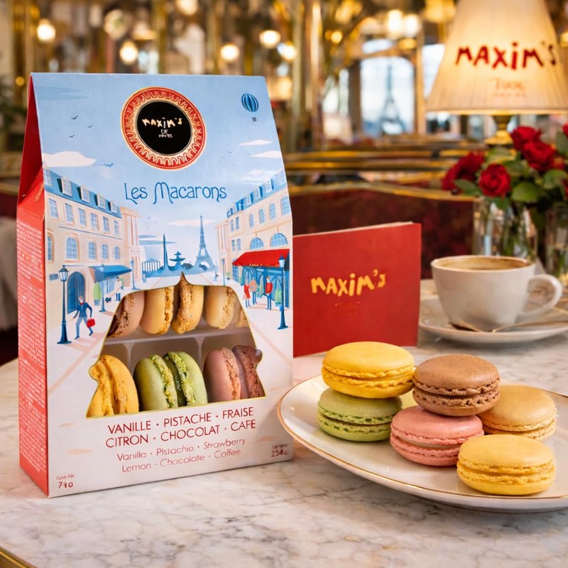 Maxim’s de Paris French Macaron Gift Box – Gourmet Macaron