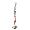 Nanalou 7 Chakra Stones Healing Crystal Hanging Ornament (7 Chakra