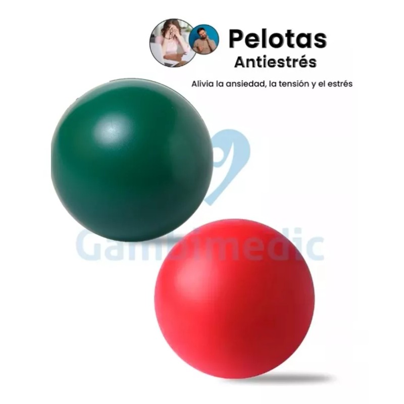 Ortopedia Ana Pelotas Antiestres Esponja Stress Ball 2 Pelotas Anti