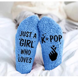 VICRAZY Korean Socks - Perfect K-Drama Gifts for Women, Unique Korean Christmas Gifts, Music Socks Ideal for Stocking Stuffers, Stylish K Drama gifts, Things that Make Great Presents