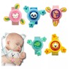 generic 5pcs Niños Bebé Pulsera Repelente No Tóxicas Exteriores