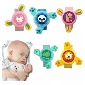 generic 5pcs Niños Bebé Pulsera Repelente No Tóxicas Exteriores