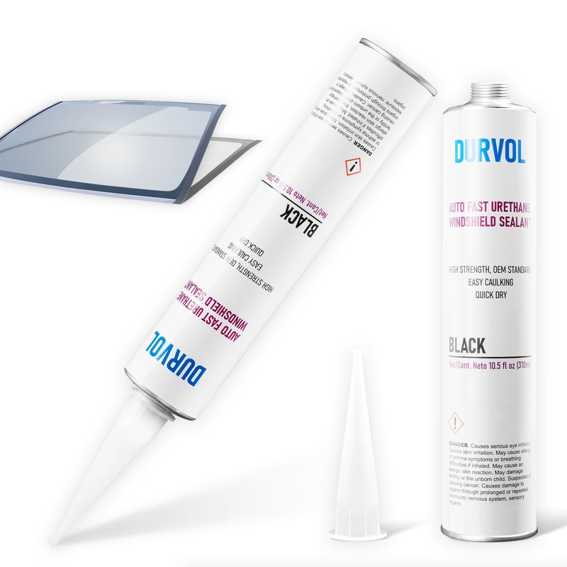 DURVOL Auto Glass Urethane Windshield Adhesive Sealant Pack of 4