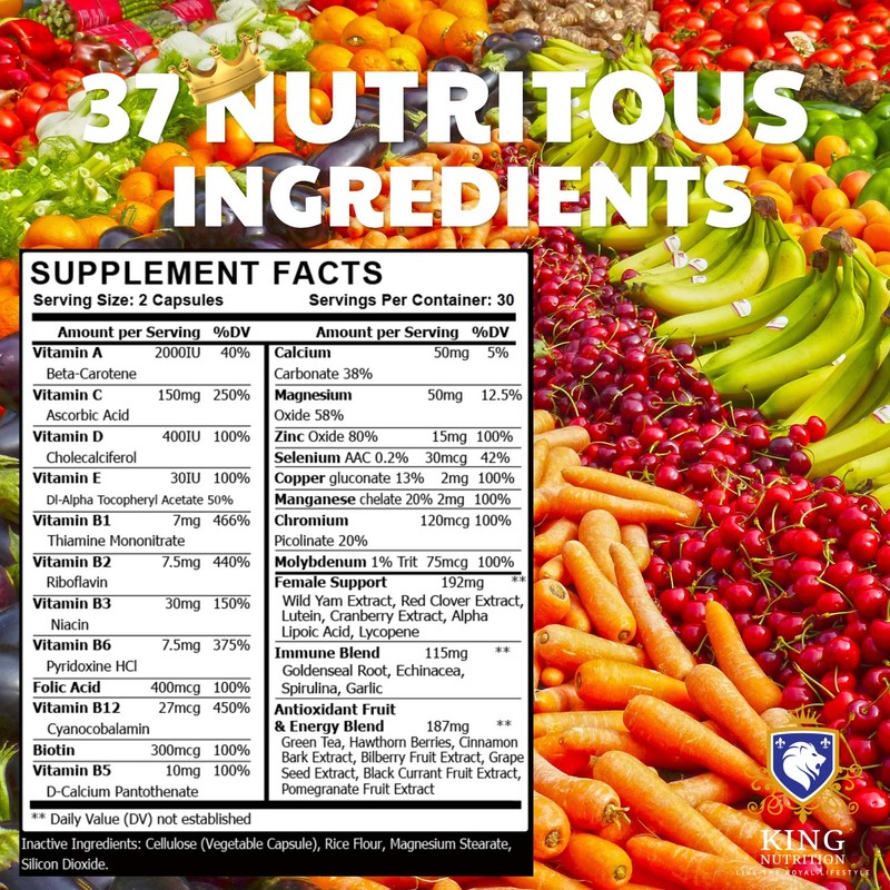 King Nutrition Multivitamin Couple's Stack