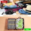 uxcell Suitcase Pack of 6 Compression Packing Cubes is a